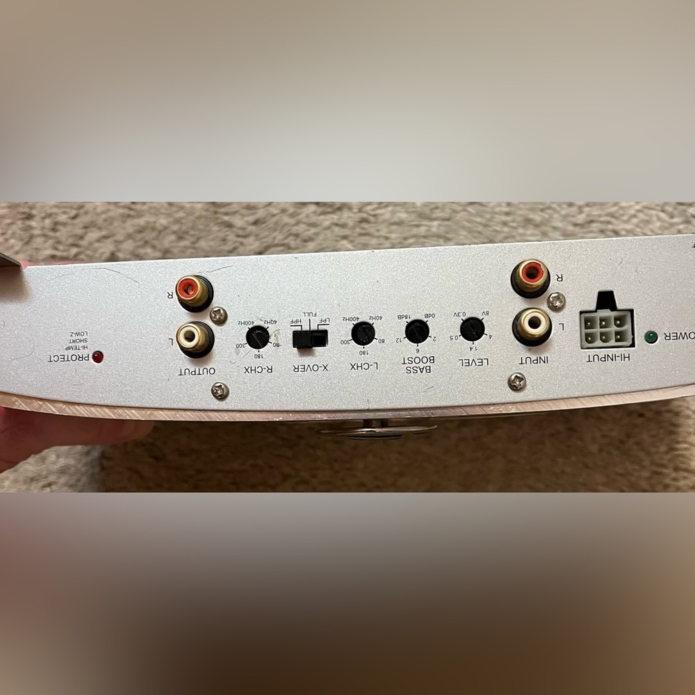 125 amp Jensen Bridgeable to 250 amp built-in crossover - Picture 7 of 7